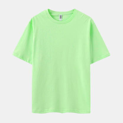 XS-3XL Unisex Solid 6-Pack Crew Neck（Black/Spruce Green/Dark Pool/Stone Blue/Soft Violet/Keywest）