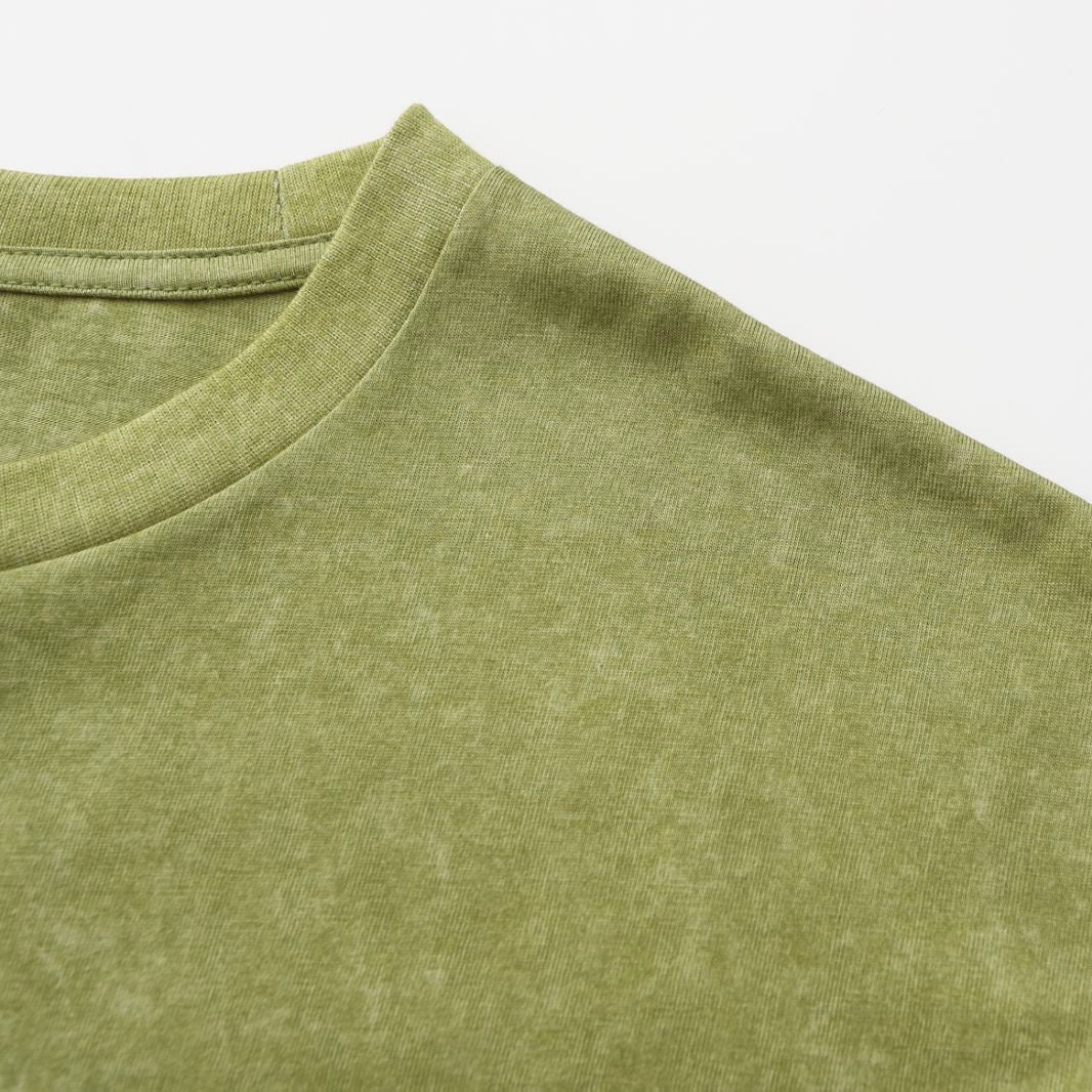 MineraI Wash Moss Crew Neck