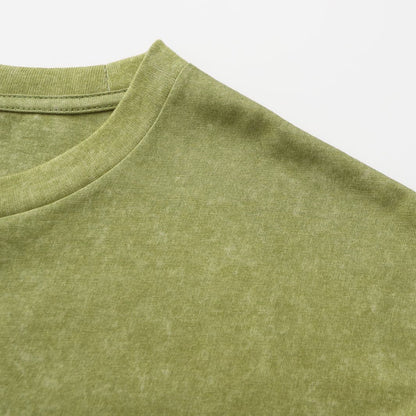 MineraI Wash Moss Crew Neck