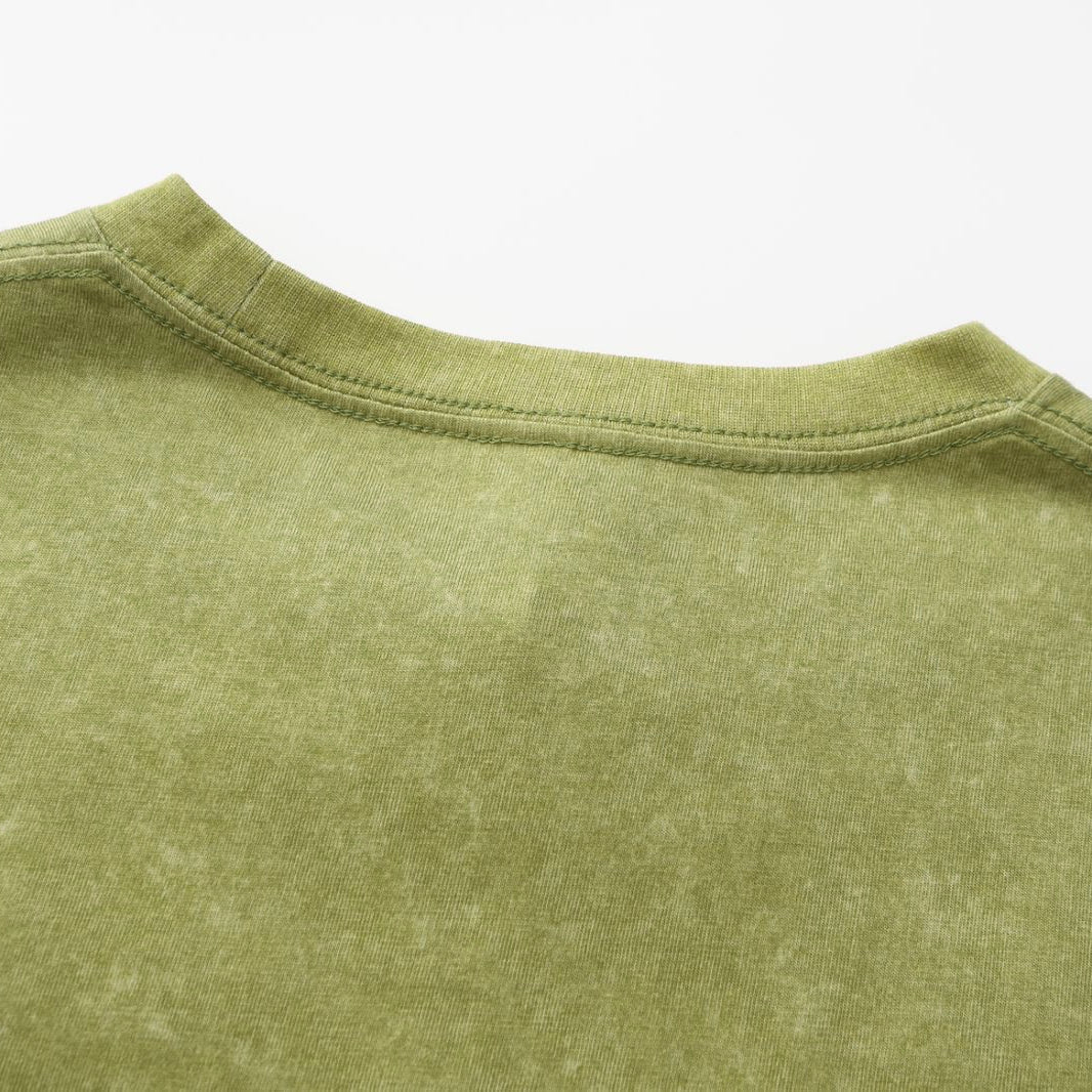 MineraI Wash Moss Crew Neck