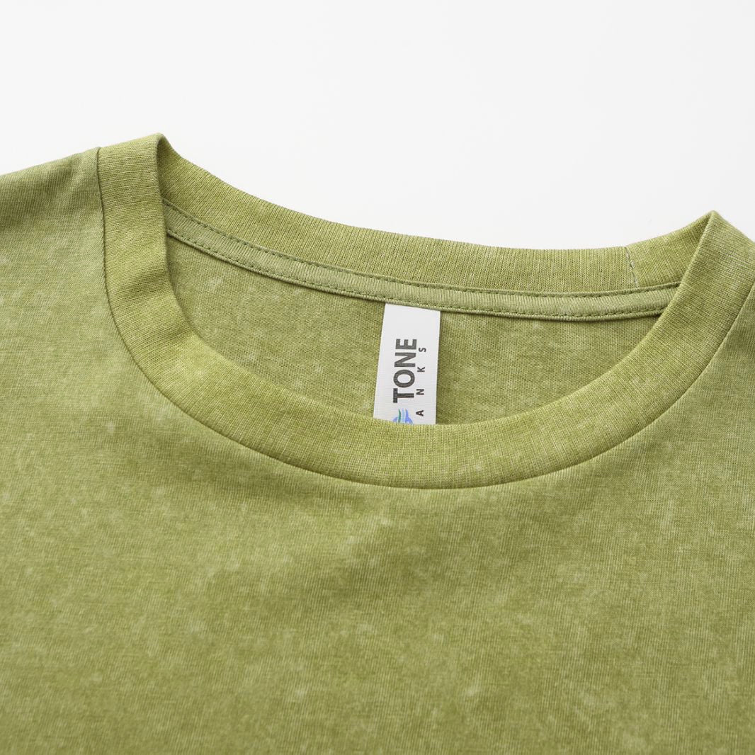 MineraI Wash Moss Crew Neck