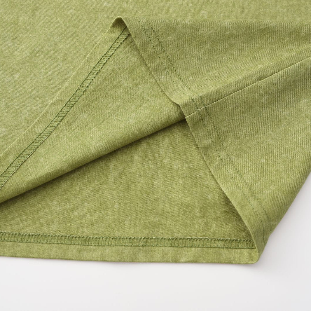 MineraI Wash Moss Crew Neck
