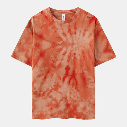 CrystaI Wash Crew Neck 4-Pack (Tangerine/CharcoaI/Indigo/Gray)