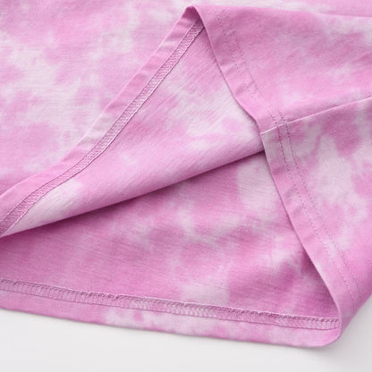 Sky Wash Deep Pink Crew Neck