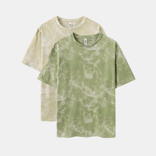 Sky Wash Crew Neck 2-Pack (Khaki/OIive)