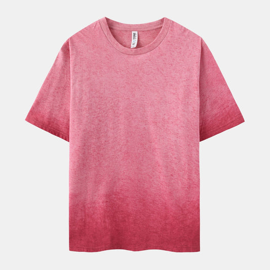 Ombre Red Crew Neck