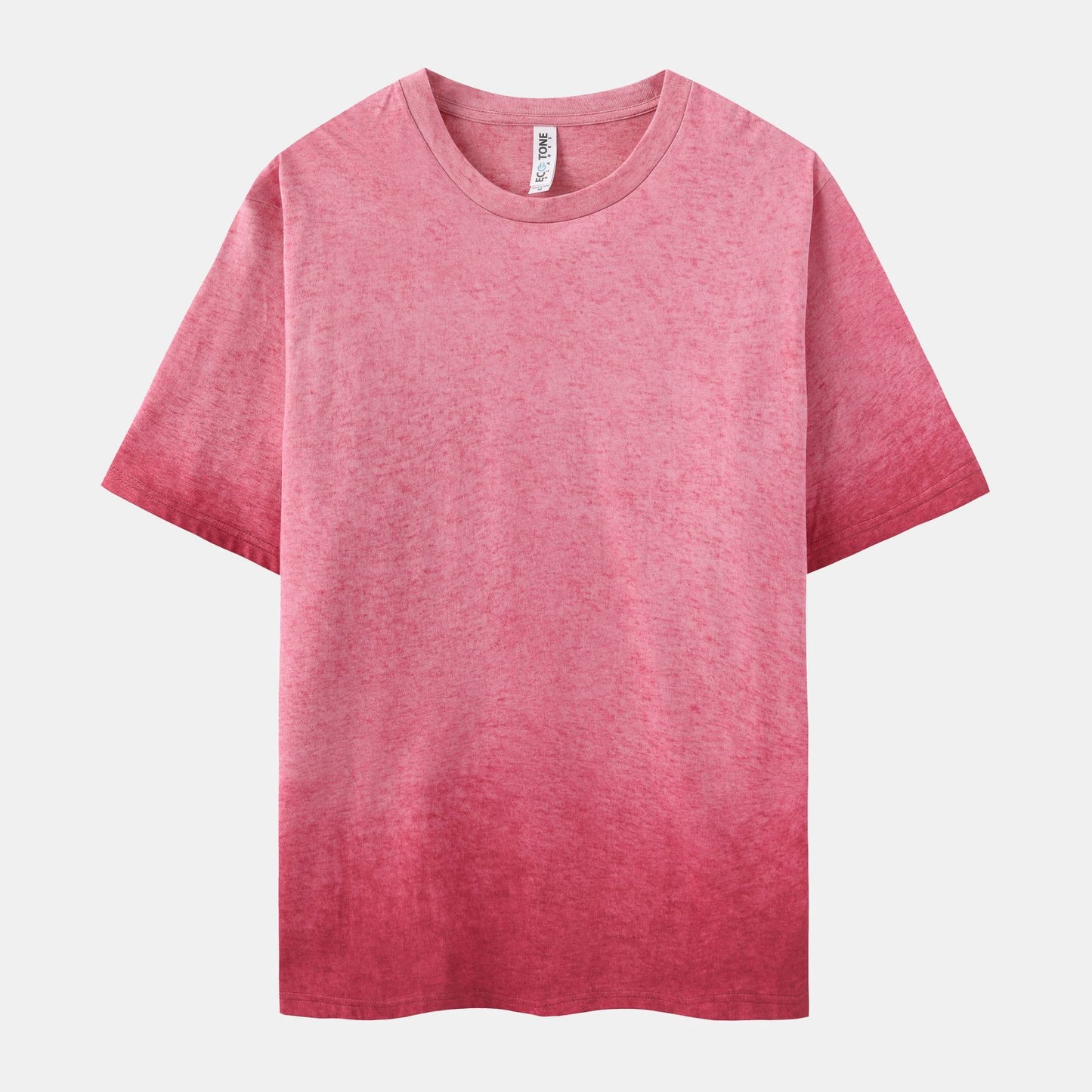 Ombre & Solid Crew Neck 4-Pack (Navy/Red/Cinnamon Stick/Steel)