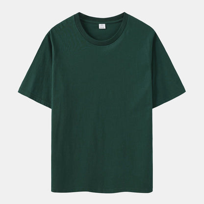 Solid Midnight Teal Crew Neck