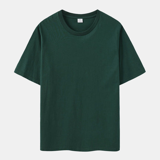 Solid Midnight Teal Crew Neck