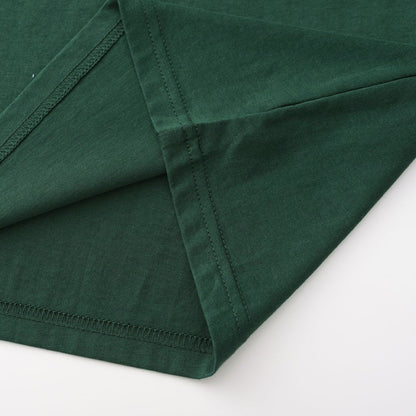 Solid Midnight Teal Crew Neck