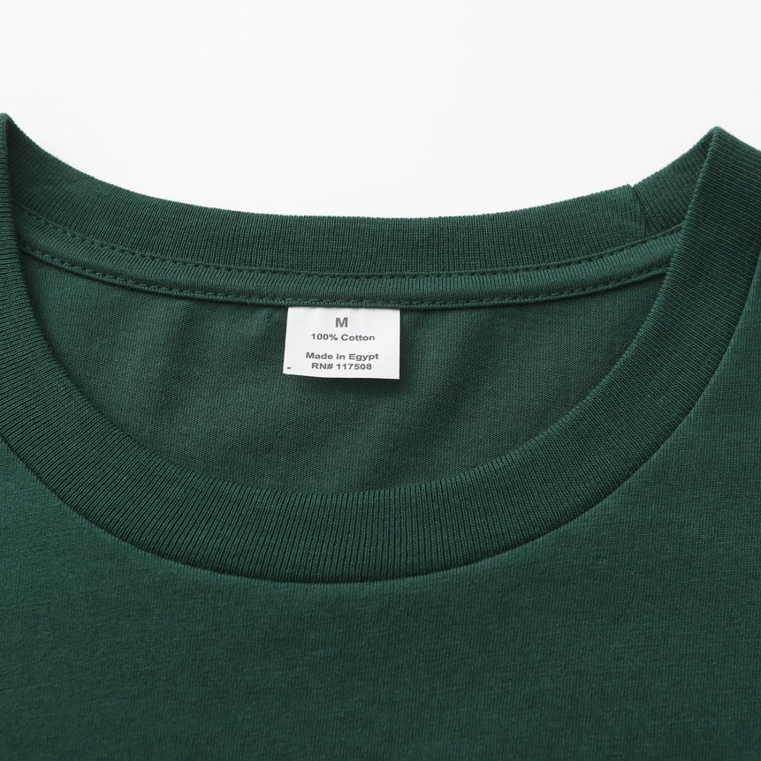 Solid Midnight Teal Crew Neck