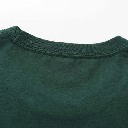 Solid Midnight Teal Crew Neck