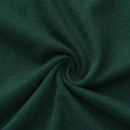 Solid Midnight Teal Crew Neck