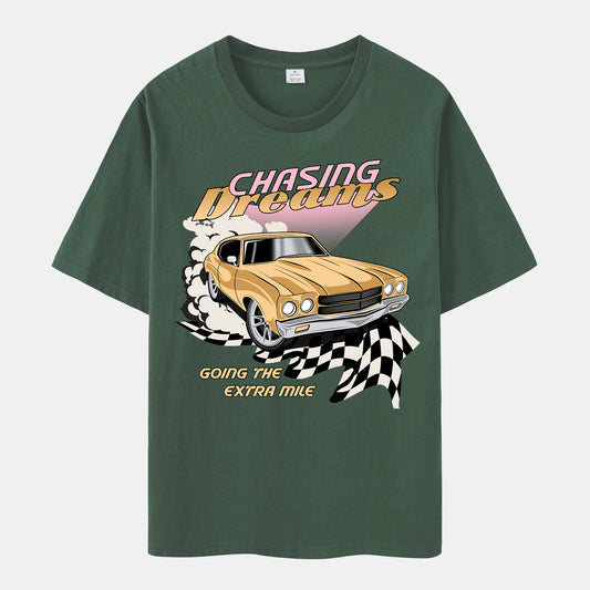 'Chasing Dreams' Short Sleeve Crew Neck T-shirt