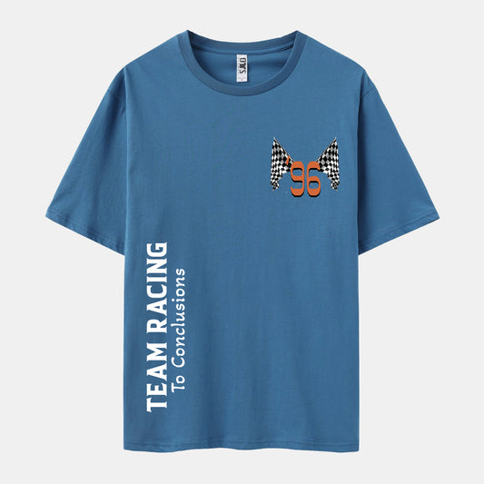 'Team Racing' Double-sided Printed T-shirt