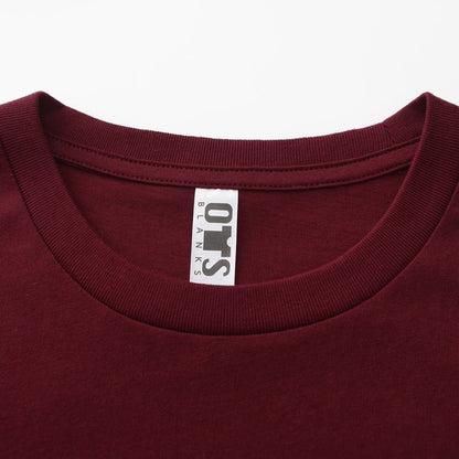 Unisex Solid All Rich Wine 6-Pack Crew Neck