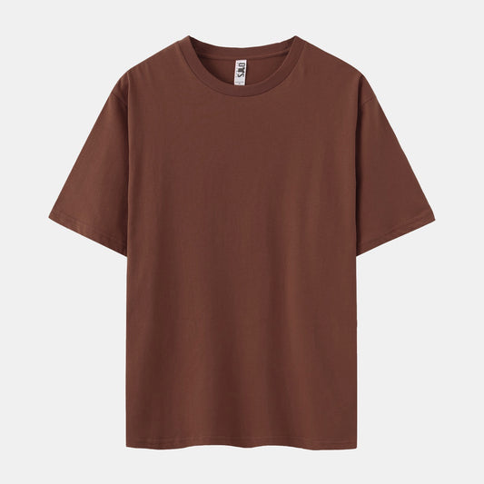 Unisex Solid Spice Crew Neck