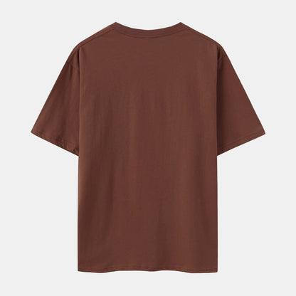 Unisex Solid Spice Crew Neck