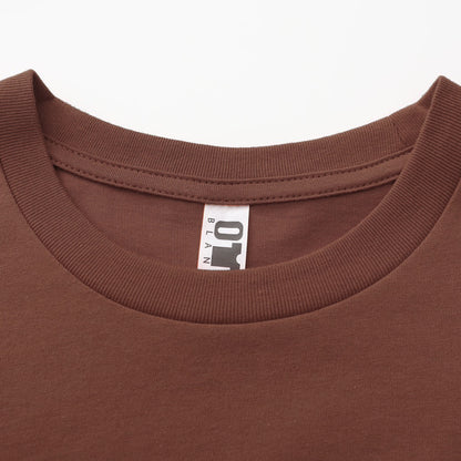 Unisex Solid Spice Crew Neck