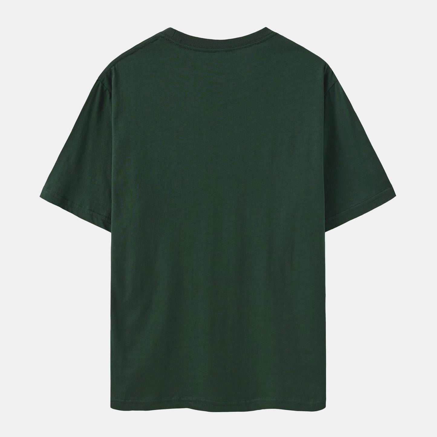 Solid Spruce Green Crew Neck