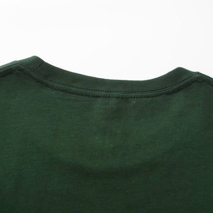 Solid Spruce Green Crew Neck