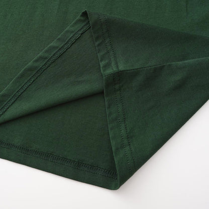 Solid Spruce Green Crew Neck