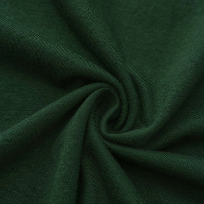 Solid Spruce Green Crew Neck