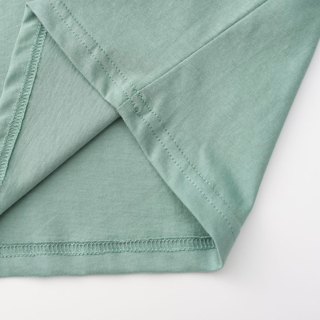 Unisex Solid Stone Blue 3-Pack Crew Neck