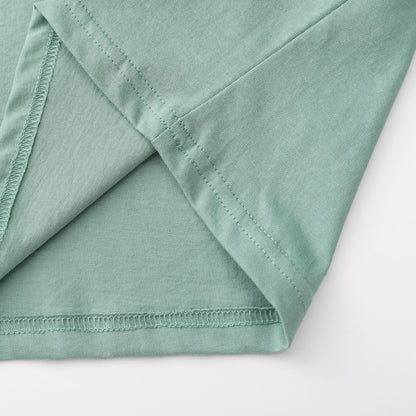 Unisex Solid Stone Blue 3-Pack Crew Neck