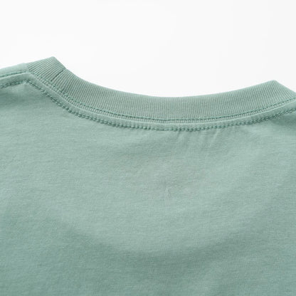 Unisex Solid Stone Blue 3-Pack Crew Neck