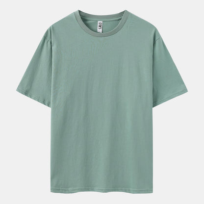 Unisex Solid Stone Blue 3-Pack Crew Neck