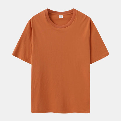 Unisex Solid 10-Pack Crew Neck（Black/Columbia Navy/Rich Wine/Tuscan/Faded Peach/Beach/Metal/Ripple Blue/Sage Leaf/Chalk)