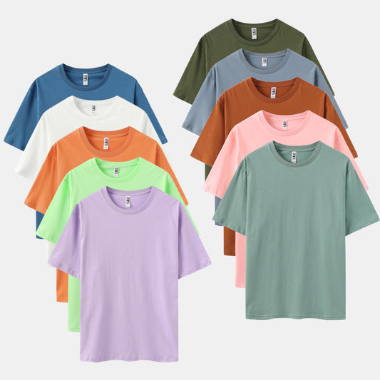 Solid 10-Pack Crew Neck（Dark Pool/White/Desert Orange/Keywest/Soft Violet/Surplus Green/Steel/Cinnamon Stick/Cupid/Stone Blue)
