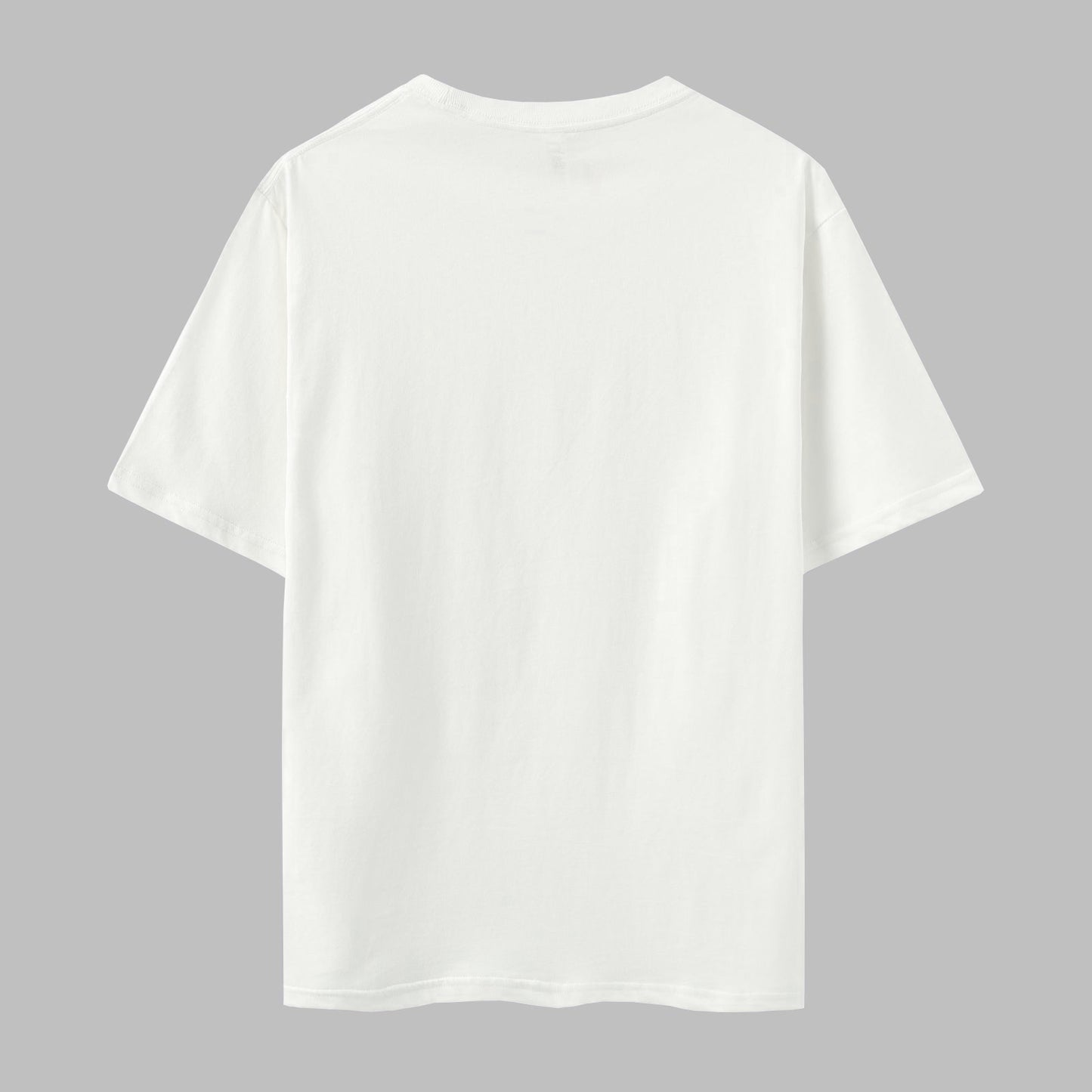 Unisex Solid 3-Pack Crew Neck（Turquoise/White/Desert Orange）