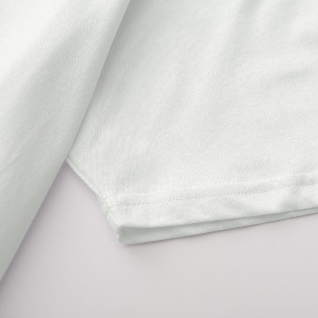 Solid All White 3-Pack Crew Neck